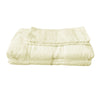 Pack of 4 - Egyptian Cotton Extra Large Bath Sheets and Face Washers set Rich Cream