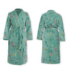 PIP Studio Les Fleurs Cotton Bath Robe Green M