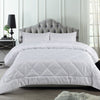 Accessorize 3 Piece Waffle White Comforter Set King