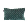 Bedding House Equire Luxury Cotton Filled Oblong Cushion Green