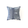 Accessorize Stonewashed Denim Ripped Linen Cotton Cushion Cover