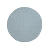 Little Gem Round Linen Cotton Baby Play Mat Capri 130cm Diameter