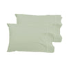 Grand Aterlier Pair of Queen Sized Pillowcases - Fennel