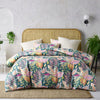 Accessorize Betty Carmila Printed Linen Cotton Quilt Cover Set Double