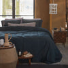 VTWonen Earth Dark Blue Quilt Cover Set King