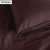 VTWonen Earth Dark Red Quilt Cover Set King