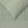 Vintage Design Homewares Luca Sage Cotton Quilt Cover Set Double