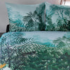 Bedding House Madagascar Green Cotton Quilt Cover Set Queen