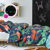 Happy Kids Rainforest Glow in the Dark Quilt Cover Set Single