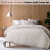 Vintage Design Homewares Reflections Natural Cotton Quilt Cover Set Double