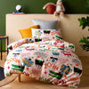 Happy Kids Superhero Quilt Cover Set Single