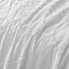 Big Sleep White Zig Zag Super Soft Tufted Quilt Cover Set Queen