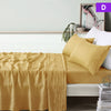 Vintage Design Homewares 100% Linen Ochre Sheet Set Double