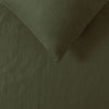 Vintage Design Homewares 100% Linen Olive Sheet Set Double