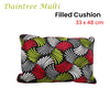 J.Elliot Home Daintree Embroidered Oblong Filled Cushion 33 x 48 cm