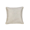 IDC Homewares Pacific Embroidered White Filled Cushion 43 x 43 cm