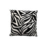 J.Elliot Home Zebra Embroidered Black Filled Cushion 43 x 43 cm