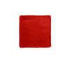 Lollipop Cotton Piped Square Cushion Cover 40 x 40 cm Ruby