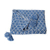 J.Elliot Home Elijah Cotton Throw Santorini Blue Home