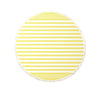 J.Elliot Home Round Cotton Turkish Towel Lemon Sorbet J.Elliot Home