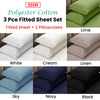 Apartmento 225TC Fitted Sheet Set King Sky plus 2 Pillowcases