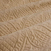 Ardor Chateau Cinnamon Embossed Quilt Cover Set King