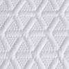 Ardor Leonardo White Embossed Quilt Cover Set Queen