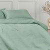 Ardor Molly Palm Green Quilted Quilt Cover Set Queen