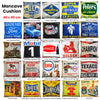 Australian Mancave Retro Cushion Muscle Car Garage 40 x 40 cm