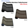 Dreamtime Bamboo Table Runner 140 x 33cm Black