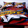 Just Home Speed Racer Thunder Quilt Cover Set Queen