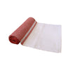 Delta 100% Cotton Ribbed Red Table Runner 34 x 150 cm