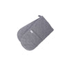 Rans Herringbone Black Cotton Double Oven Mitt