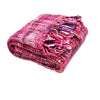 Rans Oslo Knitted Weave Throw 127x152cm - Barbie Doll