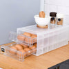 2 Tiers Double Layer 24 Grids Egg Storage Box Tray Kitchen Refrigerator Containe