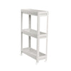 Narrow Gap Storage Rack Basket Shelf Cart Holder for kitchen and laundry Room(3 Layers)