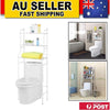 3 Tier Toilet Shelf Rack Over Laundry Bathroom Washing Machine Storage Shelves Stand