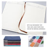 A5 200 Pages Fashion Glued PU Leather Cover Journal Travel Notebook Travellers Diary(Grey)