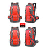 40L Waterproof Outdoor Hiking Backpack Camping Outdoor Trekking Bag(Red)