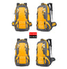 40L Waterproof Outdoor Hiking Backpack Camping Outdoor Trekking Bag(Yellow)