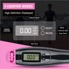 Digital Display Corded & Cordless 2 in 1 Fitness Skipping Jumping Rope(Grey)