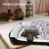 Vaka Navy Dog Bed Pet Cat Calming Floor Mat Sleeping Cave Washable Extra Large 29705