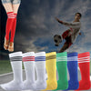 Mens Womens Sports Breathable Tube Long High Socks Knee Warm Casual Footy Soccer, Green