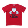 New Funny Adult Xmas Christmas T Shirt Tee Mens Womens 100% Cotton Jolly Ugly, This Guy Needs a Beer!, M