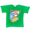 New Funny Adult Xmas Christmas T Shirt Tee Mens Womens 100% Cotton Jolly Ugly, Santa Surf (Green), XS