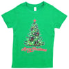 New Funny Adult Xmas Christmas T Shirt Tee Mens Womens 100% Cotton Jolly Ugly, Tree (Green), XS