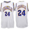 New Men's Basketball Jersey Sports T Shirt Tee Vest Tops Gym Chicago Los Angeles, White - Houston 13, S