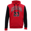 Men's Fleece Pullover Hoodie Jacket Chicago Bulls 23 Michael Jordan Sweat Shirt, Light Grey, M