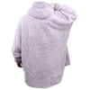 Oversized Soft Pullover Plain Hoodie Warm Fleece Blanket Plush Winter Sweatshirt, Christmas Bunny, Adult