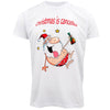 New Funny Adult Xmas Christmas T Shirt Tee Mens Womens 100% Cotton Jolly Ugly, Papa Elf, M